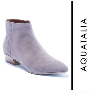Aquatalia Gray Ankle Boots